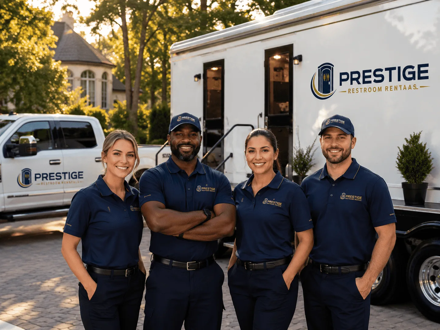 Trusted Luxury Portable Restrooms company in Paris, MS